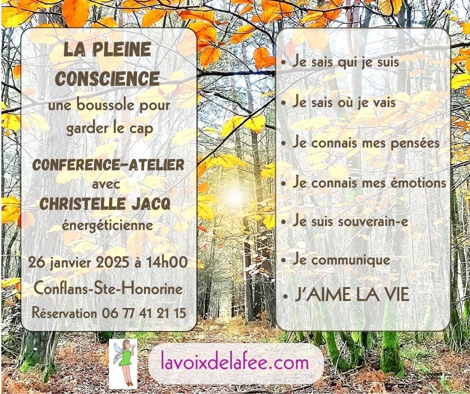 Conférence-atelier - La voix de la fée